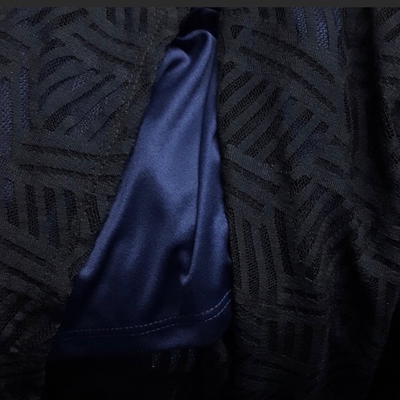 NWTBCBGeneration  Black Lace overlay maxi dress - Picture 3 of 3